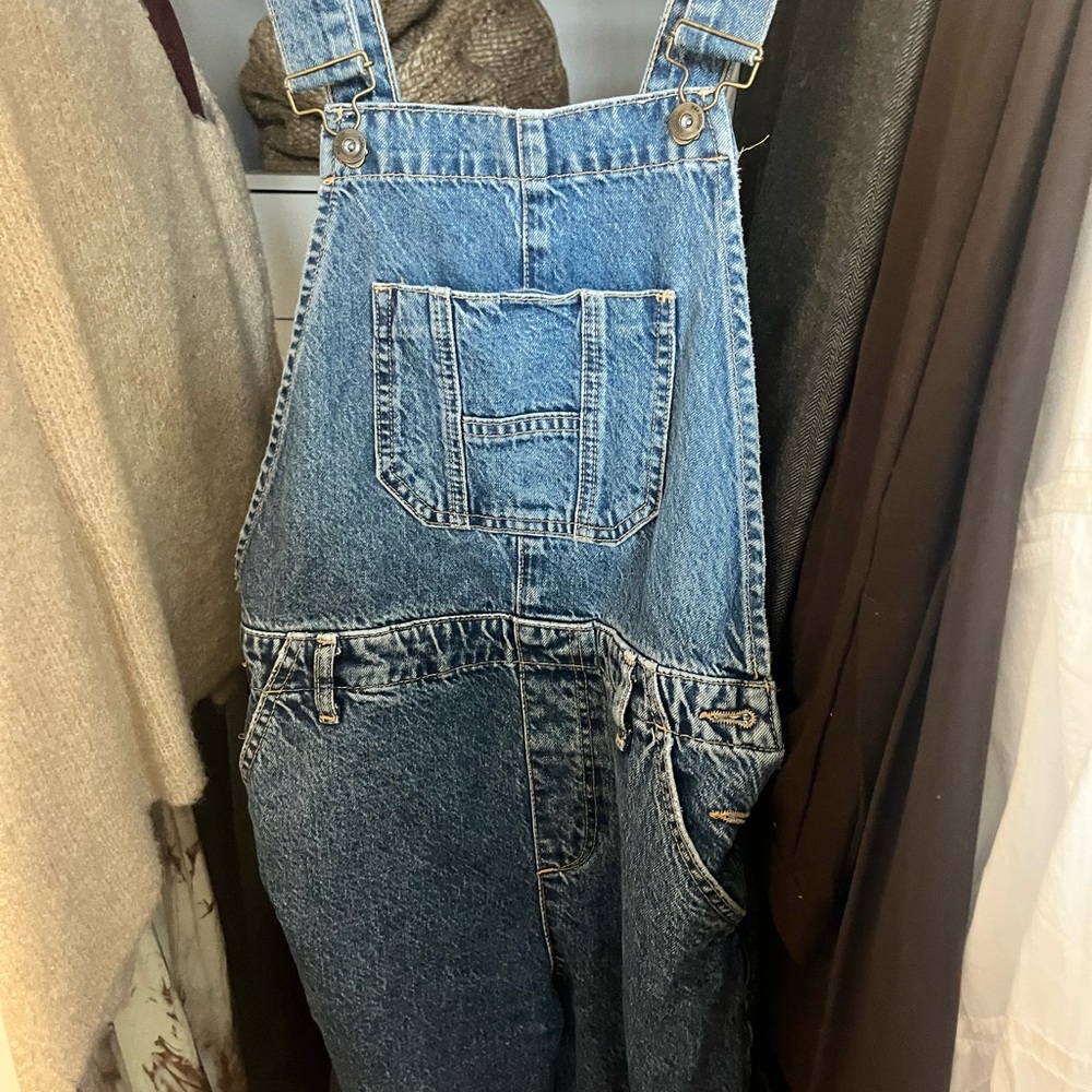 Zara denim overalls / dungarees
